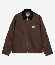 Carhartt WIP Detroit Dearborn Jacke (tobacco black rigid)