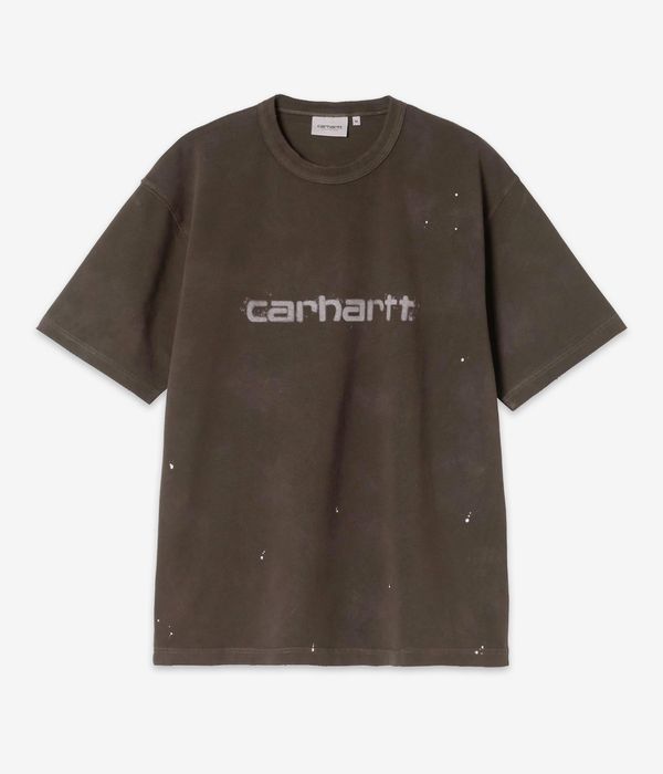 Carhartt WIP Painter T-Shirt (tobacco destroy wash splatter)