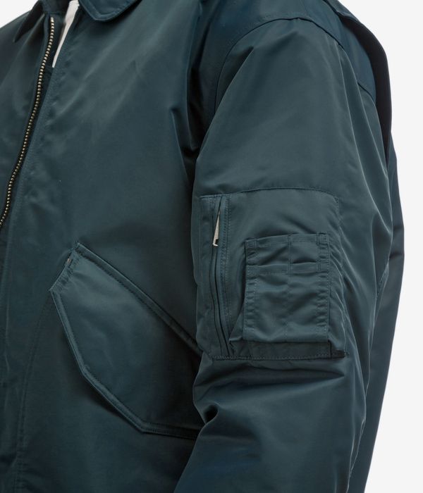 Carhartt WIP Olten Bomber Jacket (duck blue turmeric)