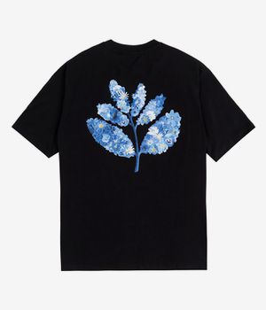 Magenta x Blue Flowers Collab T-Shirt (black)