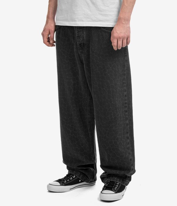DC Baggy Denim Snake Jeans (laser scales)