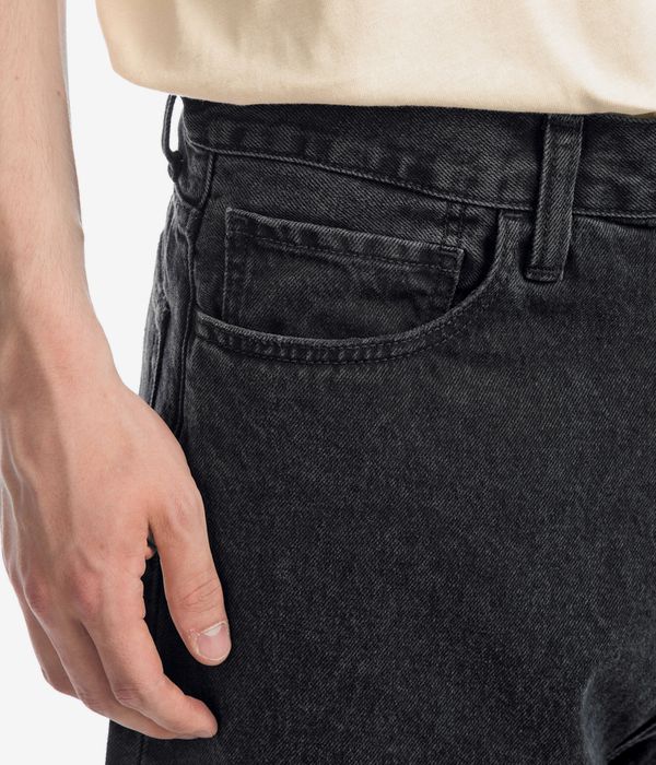 Shop Carhartt WIP Landon Robertson Jeans (black stone washed) online