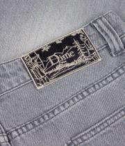 Dime Classic Baggy Denim Jeansy (sandblasted gray striped)