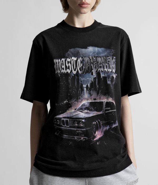 Wasted Paris Run T-Shirt (faded black)