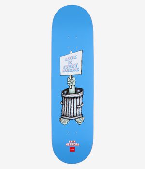 Chocolate Herrera World Is Yours 8.375" Skateboard Deck (blue)