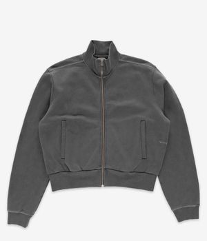 Pop Trading Company Full Zip Sweatshirt (washed black)