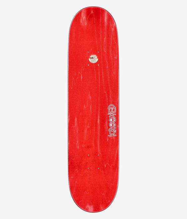 Krooked Team Eyes 8.25" Skateboard Deck (orange)