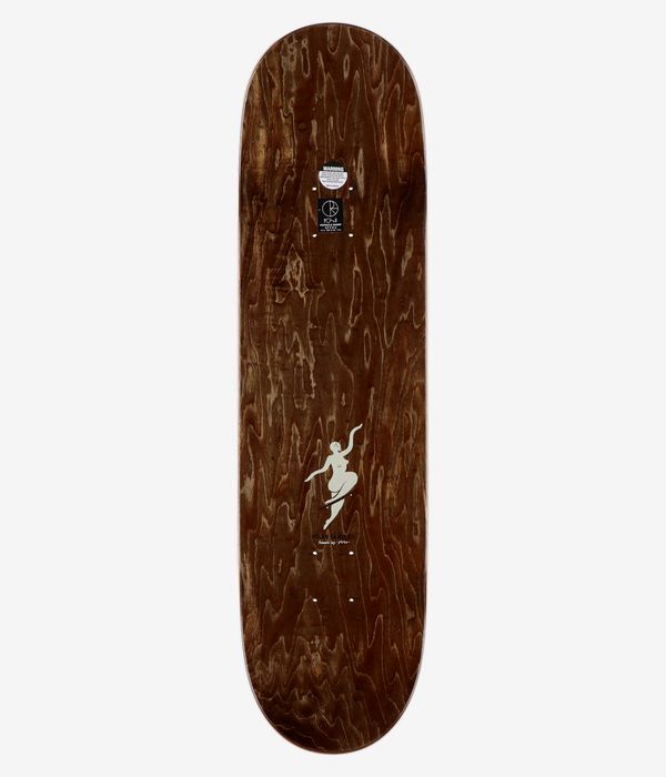 Polar Team No Comply Short 8.5" Skateboard Deck (cream)
