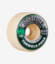 Spitfire Formula Four Conical Ruedas (white green) 53 mm 101A Pack de 4
