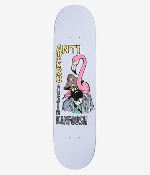 Anti Hero Kanfoush Non Sequitur 8.06" Skateboard Deck (light pastel blue)