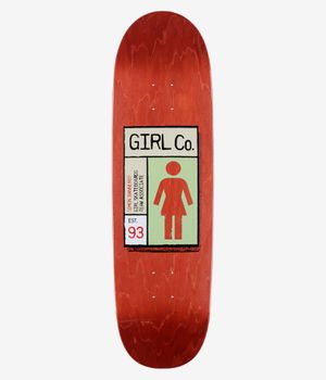 Girl Bannerot Gridbox Loveseat 9" Skateboard Deck (red)