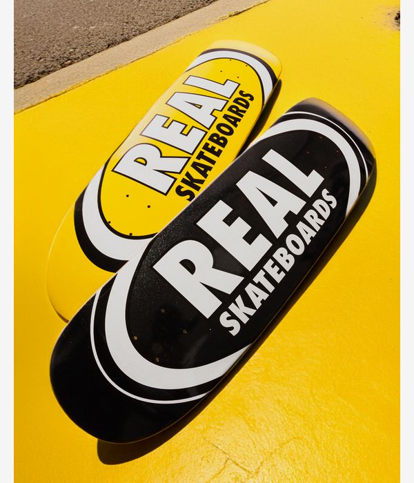 Real Team Classic Oval 8.06" Planche de skateboard (yellow)