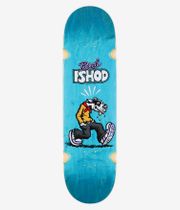 Real Ishod Comix Wheel Wells 8.5" Skateboard Deck (blue)
