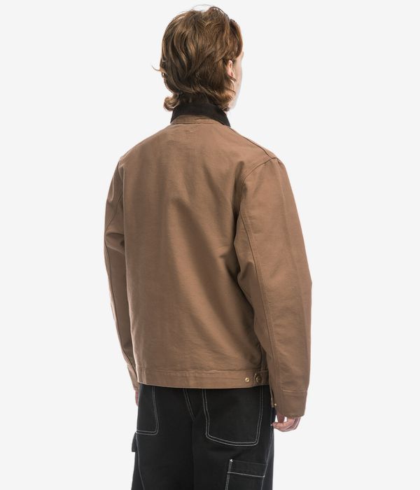 Carhartt WIP Detroit Organic Dearborn Jacke (hamilton brown tobacco rinsed)
