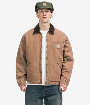 Carhartt WIP OG Detroit Organic Dearborn Giacca (hamilton brown tobacco stone can)