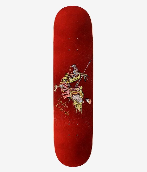 Deathwish Delfino See The Moon 8" Skateboard Deck (red)