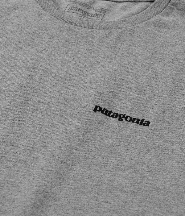 Patagonia P-6 Logo Responsibili T-shirt (gravel heather)