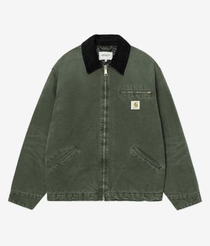 Carhartt WIP OG Detroit Organic Dearborn Jacket (olive black stone canvas)