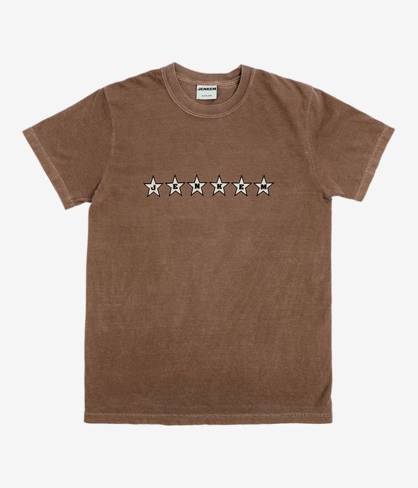 Jenkem 6 Star T-Shirty (brown)