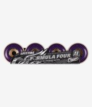 Spitfire Formula Four Classic Wheels (white purple) 58mm 99A 4 Pack