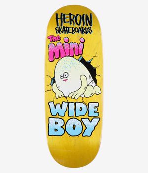 Heroin Skateboards Mini Wide Boy 10.5" Skateboard Deck (multi)