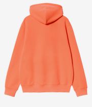 Carhartt WIP Industry Hoodie (lumo orange black garment dyed)