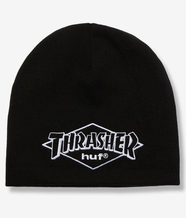 HUF x Thrasher Meltdcown Reversible Beanie (black)