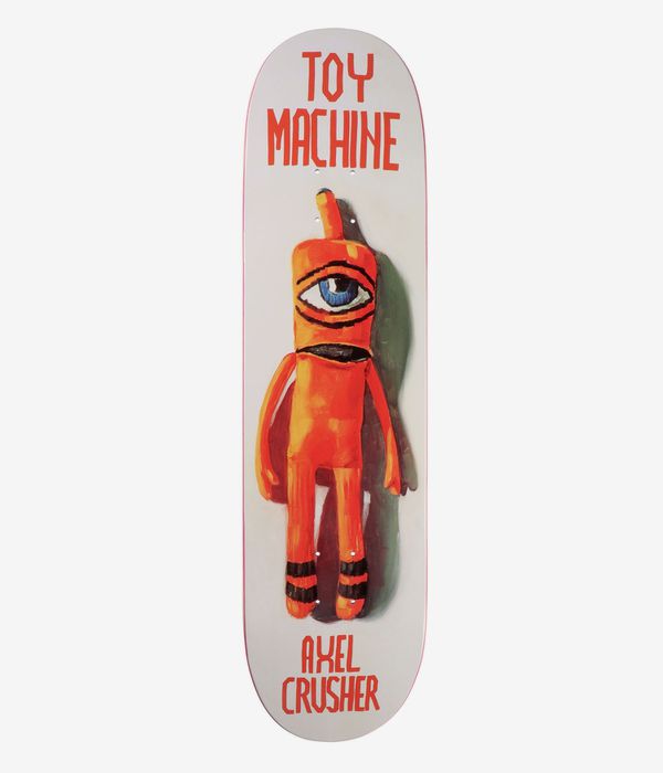 Toy Machine Cruysberghs Doll 8.5" Deska do deskorolki (white)