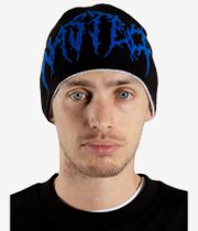 Wasted Paris Vault Reverse Brow Beanie (black white)