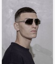 HAN KJØBENHAVN Demo High Zonnebrillen (metal brown)