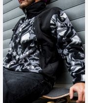 The North Face 2000 Polar Sun Fleece Jacket (tnf black liquid print)
