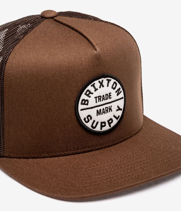 Brixton Oath Trucker Cap (pinecone brown)