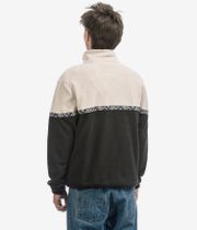 Iriedaily Monte Noe Troyer 1/2-Zip Felpa (black white)