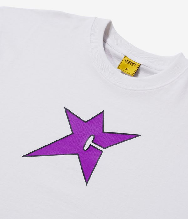 Carpet Company C-Star Logo T-Shirt (white white)
