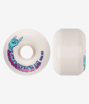 Haze Hand Of Doom Round Roues (white blue) 58mm 101A 4 Pack