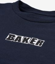 Baker Brand Logo Top z Długim Rękawem (navy)