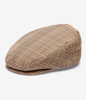 Brixton Hooligan LW Cappello (tan brown rust houndstooth)