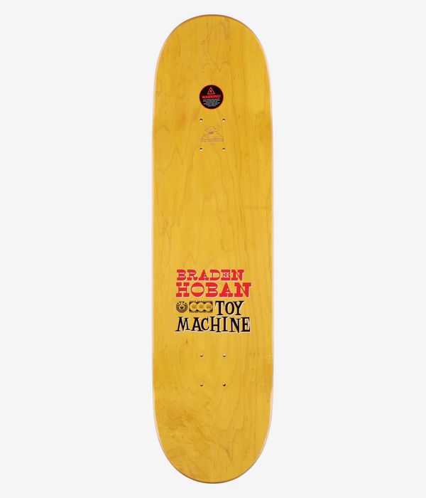 Toy Machine Hoban Mind Control 8.63" Skateboard Deck (multi)
