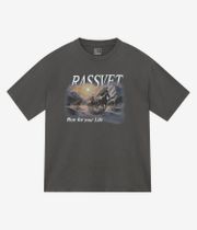 RASSVET | PACCBET Horses Knit T-Shirt (black)