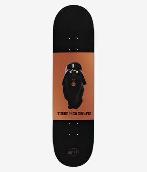 Inpeddo Cat Vader 8" Skateboard Deck (dark brown/bronce)