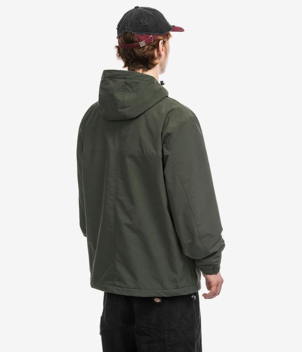 Carhartt WIP Windbreaker Pullover Supplex Jacket (cypress black)