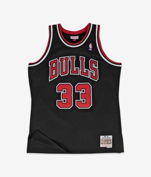 Mitchell&Ness Chicago Bulls Scottie Pippen Canotta (black black)