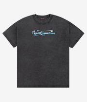 The Hundreds Y2K Bar Logo T-Shirt (wahsed black)