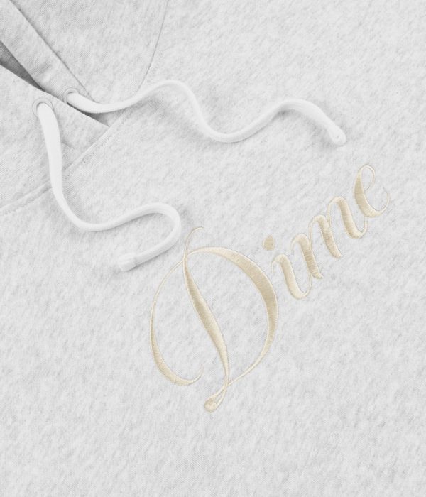 Dime Cursive Hoodie (ash)