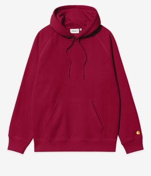 Carhartt WIP Chase Felpa Hoodie (scarlet gold)
