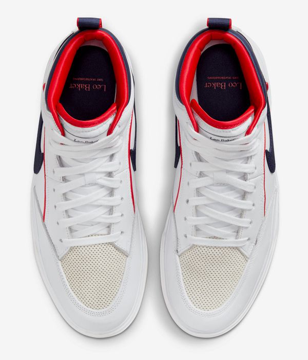 Nike SB React Leo Shoes (white midnight navy)