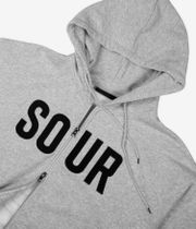 SOUR SOLUTION Army Zip-Hoodie (grey melange)