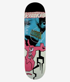 Krooked Una Spirit Animal TF 8.5" Skateboard Deck (multi)