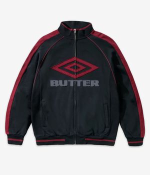 Butter Goods x Umbro Diamond Fleece Jacke (black)