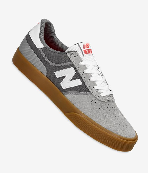 Shop New Balance Numeric 272 Shoes (grey white) online | skatedeluxe